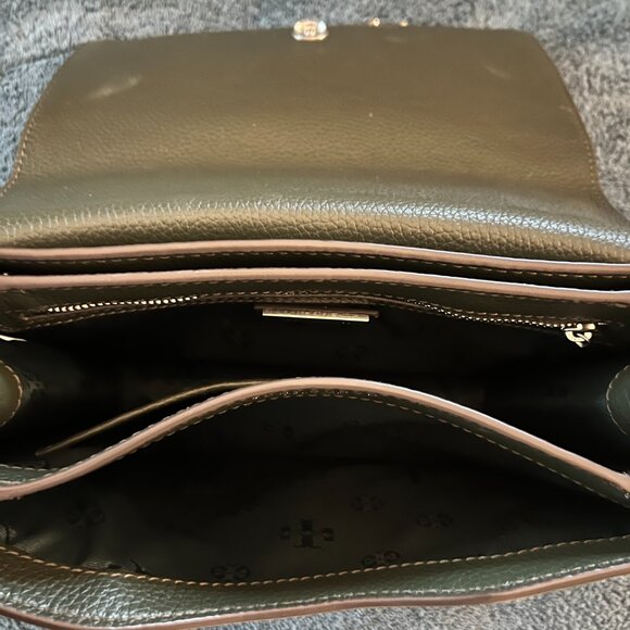 Tory Burch Britten green Medium Adjustable Shoulder Bag - Picture 5 of 7